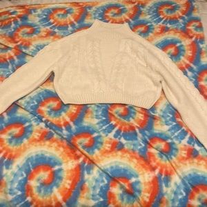 Cropped sweater